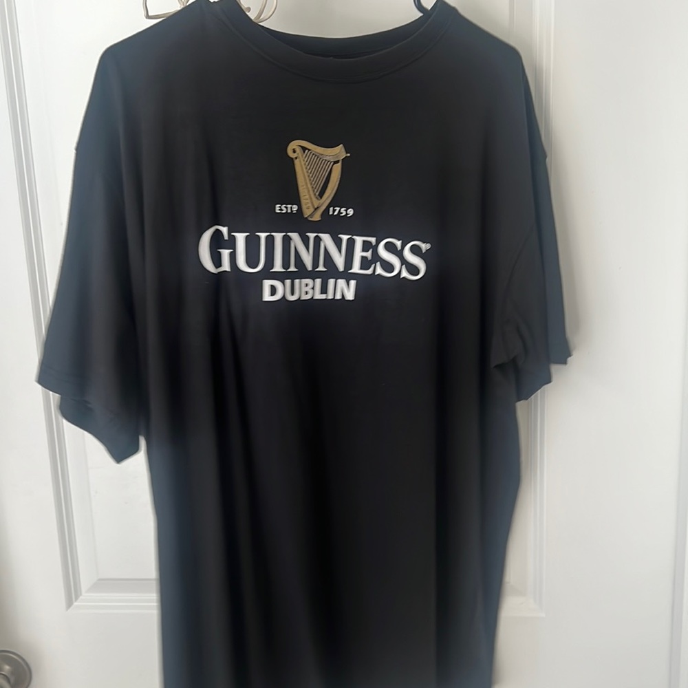 Authentic Guinness t shirt from Dublin Ireland